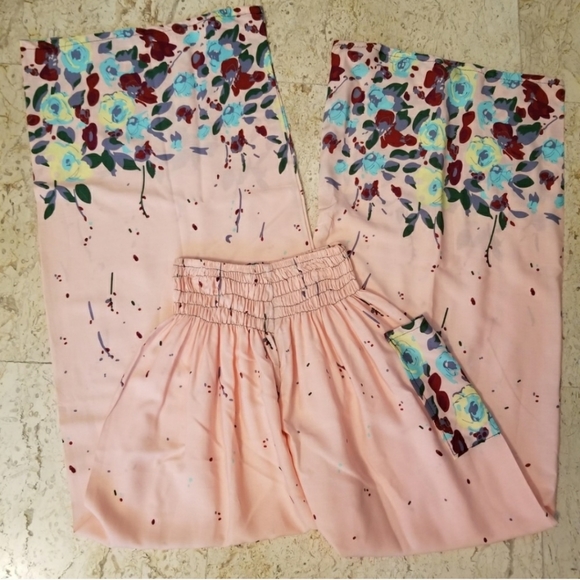 Egyptian Pants Loungewear Palazzo Wide Leg - Picture 4 of 6